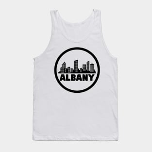 Life Is Better In Albany - Albany Skyline - Albany Tourism - Albany Skyline City Travel & Adventure Lover Tank Top